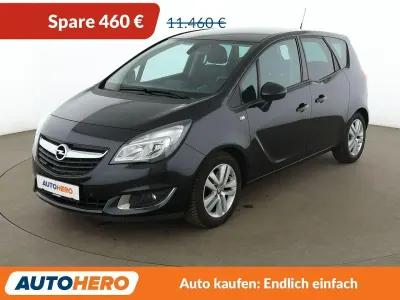 Gebraucht Opel Meriva Style 140 PS (102 kW) 2015 Schwarz Van / Kleinbus