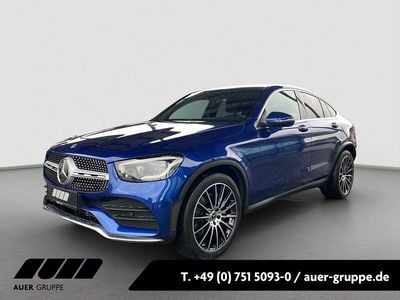Gebraucht Mercedes GLC300 AMG line 258 PS (189 kW) 2020 Blau Coupé