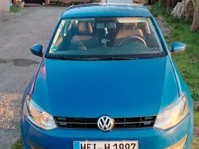 Gebraucht VW Polo Style 60 PS (44 kW) 2011 Blau Kleinwagen