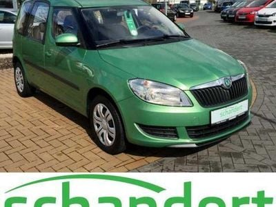 Gebraucht Skoda Roomster Plus Edition 86 PS (63 kW) 2011 Grün metallic Van / Kleinbus