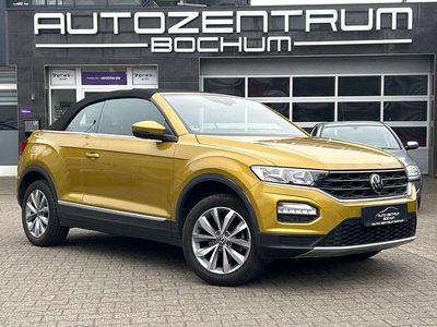 Second-hand VW T-Roc Cabriolet Style 150 CP (110 kW) 2020 Galben Cabrio