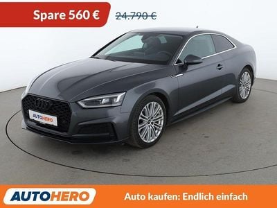 Second-hand Audi A5 Design 190 CP (139 kW) 2019 Gri Coupe