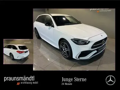 Gebraucht Mercedes C300e AMG 204 PS (150 kW) 2022 Weiß Limousine