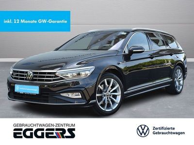 Gebraucht VW Passat R-line 150 PS (110 kW) 2022 Schwarz Kombi