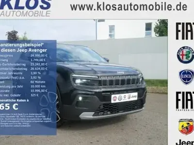 Ny Jeep Avenger Summit 100 HK (73 kW) 2025 Sort SUV