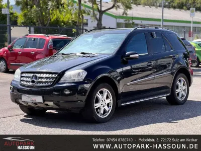 Gebraucht Mercedes ML320 224 PS (164 kW) 2007 Obsidianschwarz  lack SUV