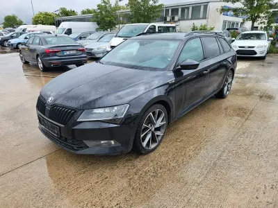 Gebraucht Skoda Superb SportLine 179 PS (131 kW) 2017 Schwarz Kombi