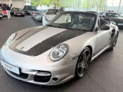 Occasion Porsche 997 Turbo 480 PK (353 kW) 2007 Zilver Cabriolet