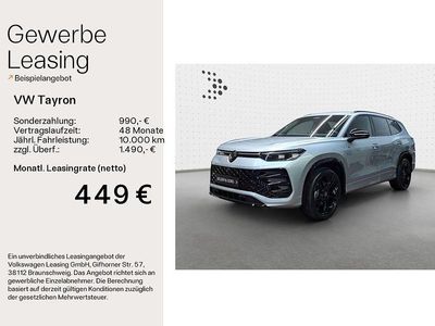 Neu VW Tayron R-line 193 PS (141 kW) 2025 Oyster silver metallic SUV