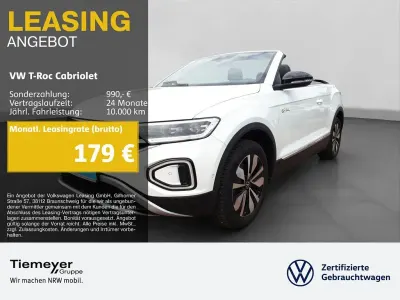 Gebraucht VW T-Roc Cabriolet Goal 116 PS (85 kW) 2025 Weiß Cabrio
