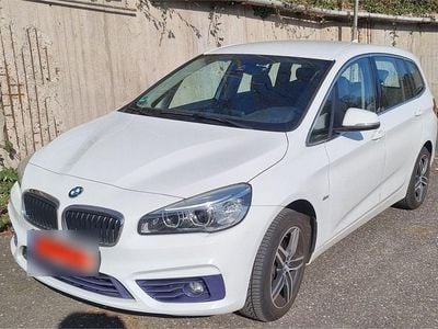 Gebraucht BMW 218 Gran Tourer Advantage 136 PS (100 kW) 2016 Weiß Van / Kleinbus