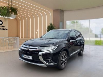 Gebraucht Mitsubishi Outlander Diamant Edition 150 PS (110 kW) 2017 Schwarz SUV