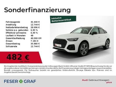 Gebraucht Audi Q5 Sportback S-Line 367 PS (269 kW) 2022 Ibisweiß SUV