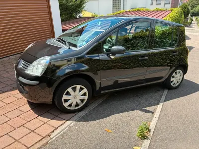 Gebraucht Renault Modus 75 PS (55 kW) 2007 Schwarz Van / Kleinbus