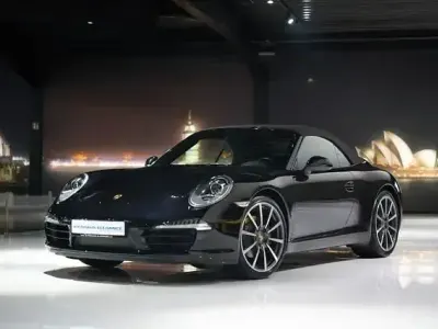 Usata Porsche 991 349 CV (256 kW) 2013 Nero Cabrio