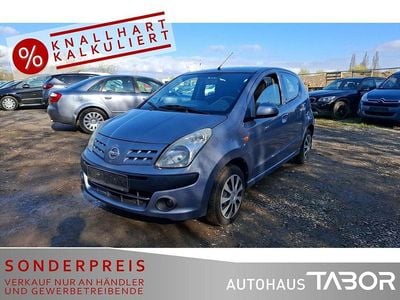 Gebraucht Nissan Pixo Acenta 68 PS (50 kW) 2010 Greyish blue (m) Kleinwagen