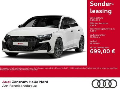 Neu Audi RS3 Sportback Sport 400 PS (294 kW) 2026 Arkonaweiß Kleinwagen