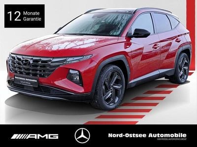 Usata Hyundai Tucson Blackline 179 CV (131 kW) 2023 Rosso SUV