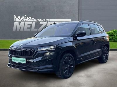 Gebraucht Skoda Karoq SportLine 190 PS (139 kW) 2024 Schwarz SUV