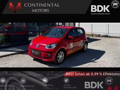 Begagnad VW up! move up! 75 HK (55 kW) 2016 Röd Halvkombi