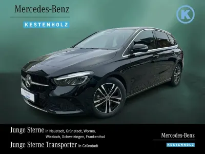 Neu Mercedes B200 Progressive 163 PS (119 kW) 2025 Kosmosschwarz Kleinwagen