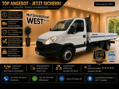Gebraucht Iveco Daily 170 PS (125 kW) 2015 Weiß Van / Kleinbus