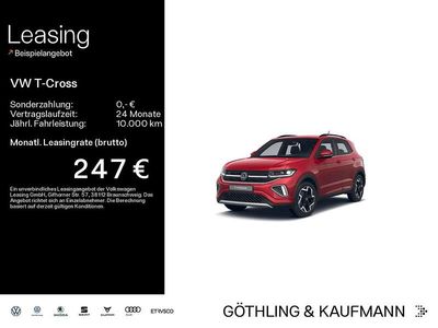 Gebraucht VW T-Cross R-line 150 PS (110 kW) 2025 Kings red metallic SUV