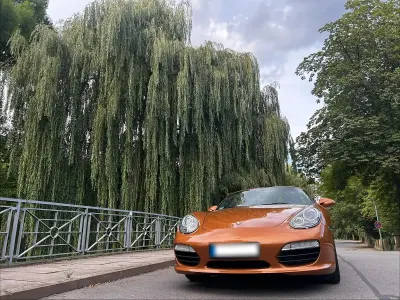 Gebraucht Porsche Boxster S 310 PS (228 kW) 2008 Gold Cabrio