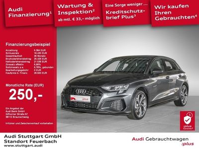 gebraucht Audi A3 Sportback e-tron Sportback S line 40 TFSI e Parklenkassistent