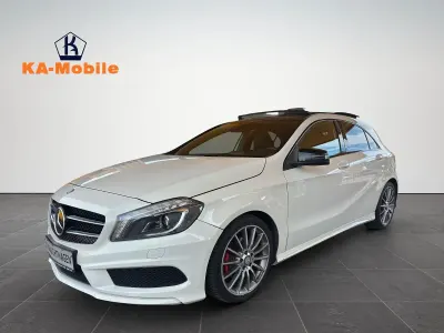 Usata Mercedes A200 AMG line 156 CV (114 kW) 2012 Bianco Berlina