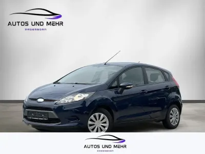 Gebraucht Ford Fiesta Trend 82 PS (60 kW) 2009 Blau Limousine