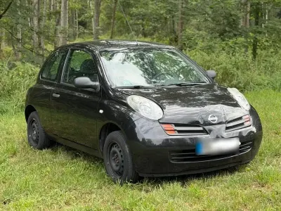 Gebraucht Nissan Micra 65 PS (47 kW) 2004 Schwarz Kleinwagen