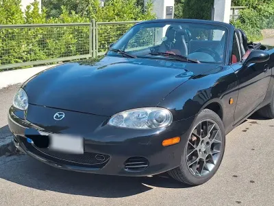Gebraucht Mazda MX5 110 PS (80 kW) 2004 Schwarz Cabrio