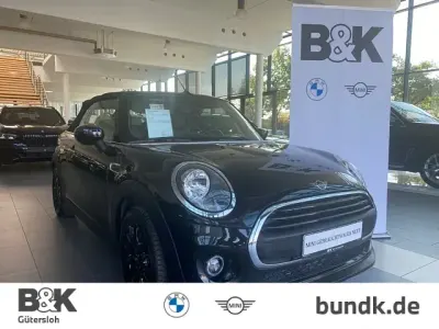 Gebraucht Mini One Cabriolet Pepper 102 PS (75 kW) 2019 Schwarz Cabrio