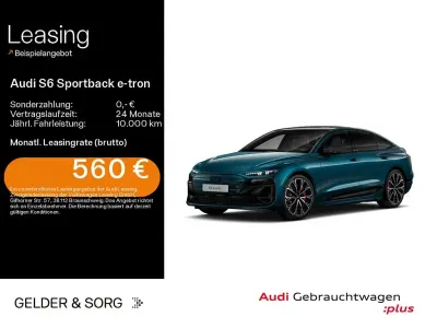 Gebraucht Audi S6 e-tron Sport 369 kW (503 PS) 2025 Malpeloblau metallic Limousine
