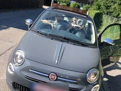 Gebraucht Fiat 500C Lounge 69 PS (50 kW) 2017 Grau Cabrio
