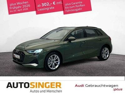 Gebraucht Audi A3 Advanced Plus 150 PS (110 kW) 2024 Distriktgrün metallic Limousine