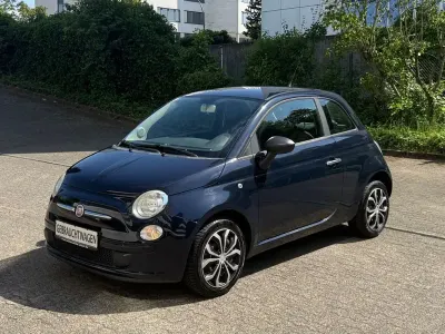 Gebraucht Fiat 500 Pop 101 PS (74 kW) 2009 Blau Cabrio