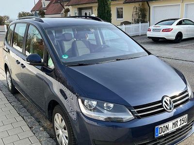 Second-hand VW Sharan 116 CP (85 kW) 2013 Albastru Monovolum