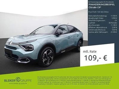 Usata Citroën C4 PureTech 131 CV (96 kW) 2023 Blu Berlina