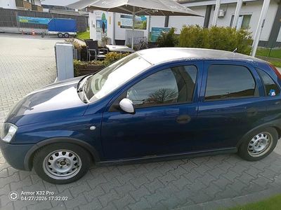 Brugt Opel Corsa 75 HK (55 kW) 2003 Blå Hatchback