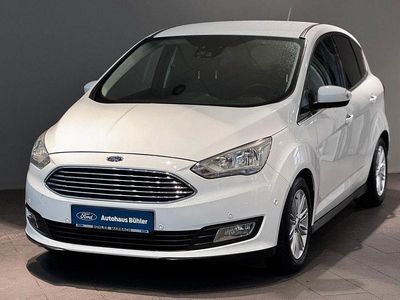 Weiß Gebraucht 2018 Ford C-MAX Titanium Van / Kleinbus | 11.490 € (Fairer Preis)