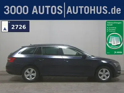 Gebraucht Skoda Superb Ambition 150 PS (110 kW) 2022 Blau Kombi