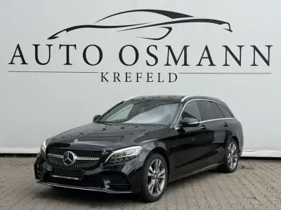 Gebraucht Mercedes C300e AMG line 194 PS (142 kW) 2021 Schwarz  unilack Kombi