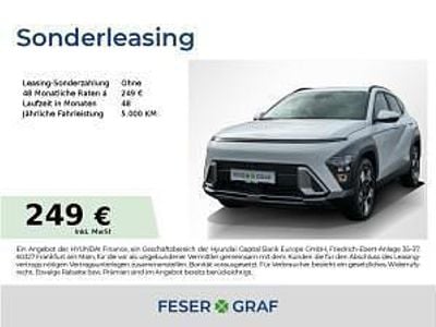 Neu Hyundai Kona Trend 139 PS (102 kW) 2025 Weiß (atlas white) SUV