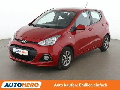 Gebraucht Hyundai i10 Trend 67 PS (49 kW) 2016 Rot Kleinwagen