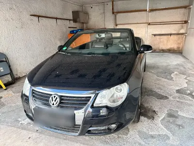 Gebraucht VW Eos 140 PS (102 kW) 2008 Schwarz Cabrio