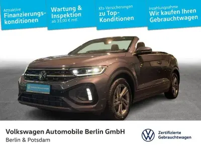 Gebraucht VW T-Roc Cabriolet R-line 150 PS (110 kW) 2025 Grau Cabrio