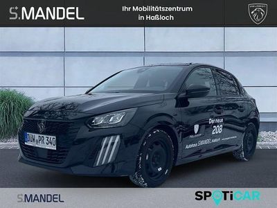 Schwarz Gebraucht 2024 Peugeot 208 Allure Kleinwagen | 18.750 € (Etwas zu teuer)