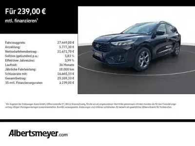 Gebraucht Ford Kuga ST-Line 186 PS (136 kW) 2024 Schwarz SUV